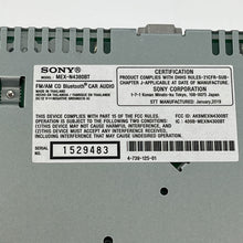 Load image into Gallery viewer, Sony MEX-N4380BT FM/AM CD Bluetooth Car Audio (NO SCREEN!)

