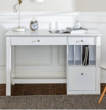 Load image into Gallery viewer, Walker Edison Modern Wood Computer Desk Storage File Drawer 48 Inch, White NB101
