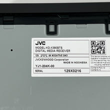Load image into Gallery viewer, JVC KD-X380BTS Digital Media Player Bluetooth
