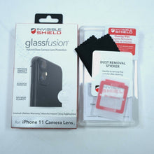Load image into Gallery viewer, InvisibleShield GlassFusion Camera Lens Protector for iPhone 11
