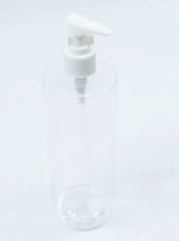 Load image into Gallery viewer, Empty, Transparent, Simple Storage Bottle With Pump, 16.9 oz/500ml (Set of 12)
