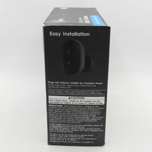 Load image into Gallery viewer, GE Cync Outdoor WIRED Smart 2K Camera (CAMODWD3MW1-1P) Black
