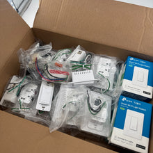 Load image into Gallery viewer, Lot of 20 Smart Wi-Fi Light Switches &amp; Dimmers - Mix Lot - Tested
