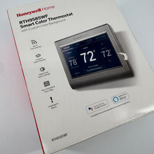 Load image into Gallery viewer, New Honeywell Smart Color Thermostat Smart Color Thermostat Gray RTH9585WF
