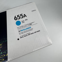 Load image into Gallery viewer, HP CF451A 655A Cyan Toner Cartridge Genuine OEM New Factory Sealed
