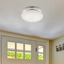 Load image into Gallery viewer, EnviroLite EV1414C3C-35 14 in. Brushed Nickel LED Round Flush Mount Light
