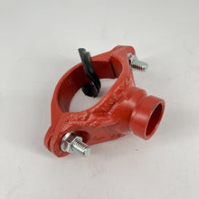 Load image into Gallery viewer, Victaulic 2" x 1" GRV DI Outlet Tee FireLock 922 (CB60922PE2)
