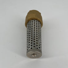 Load image into Gallery viewer, ProFlo 1" Brass Foot Valve with Stainless Steel Filter - PFXBFVG
