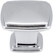 Load image into Gallery viewer, Jeffrey Alexander 1091AB Milan Plain Square Knob, Brass/Antique Brass
