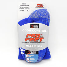Load image into Gallery viewer, Pro Feet Multi-Sport Odor Control Over-the-Calf Socks Small (7-9) 730S Royal
