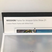Load image into Gallery viewer, Mission Made for Amazon Echo Show 21 Frame - White
