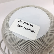 Load image into Gallery viewer, Apple HomePod A1639 Smart Speaker 1st Gen - White  - FOR PARTS Doesn’t Turn On
