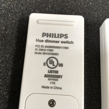 Load image into Gallery viewer, Philips Hue Smart Dimmer Switch Remote 324131092621 NO Battery (3 PACK)
