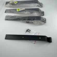 Load image into Gallery viewer, Artesano Iron Works Rectangle Strap Hinge (Offset 2" - Length 12") - Matte Black
