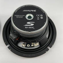 Load image into Gallery viewer, Alpine S2-S65C S Series 6-1/2" 2-Way Component Speaker System (READ!)
