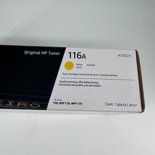 Load image into Gallery viewer, HP 116A Yellow Standard Capacity Toner Cartridge W2062A

