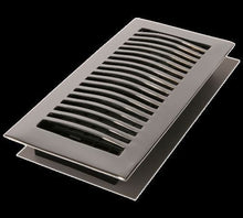 Load image into Gallery viewer, Signature Hardware Dome Vent Floor Register w/ Louvers 8" x 12" (Antique Brass)
