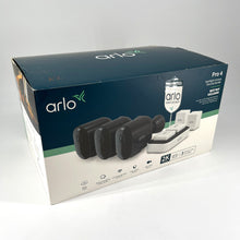 Load image into Gallery viewer, Arlo - Pro 4 Spotlight Camera Security Bundle - Black (Good)
