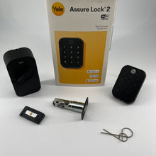 Load image into Gallery viewer, Yale Assure Lock 2 Keypad with Bluetooth - Black Suede YRD410.
