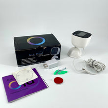 Load image into Gallery viewer, OLA USA - Ask OLA! 2 Way Voice Command Smart Security Camera - White
