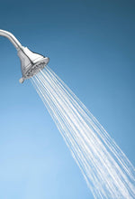 Load image into Gallery viewer, Moen 3233EP Envi Three-Function 4-Inch Diameter Eco-Performance Showerhead, Chro
