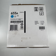 Load image into Gallery viewer, HP CF451A 655A Cyan Toner Cartridge Genuine OEM New Factory Sealed
