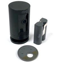 Load image into Gallery viewer, Ring Stick Up Cam Black Outdoor Wireless Battery Security Camera 5UM7E5
