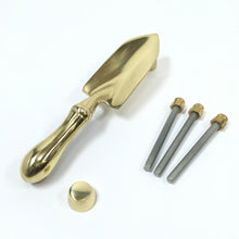 Load image into Gallery viewer, Door Knocker - Trowel - Polished Brass  (167-PB)
