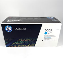 Load image into Gallery viewer, HP CF451A 655A Cyan Toner Cartridge Genuine OEM New Factory Sealed
