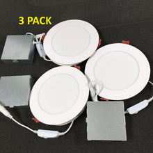 Load image into Gallery viewer, Globe Electric 6” LED Recessed Downlight 3000K-5000K 820lm 10W | LOT of 3 | READ
