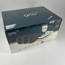 Load image into Gallery viewer, Arlo - Pro 4 Spotlight Camera Security Bundle - Black NEW! SEALED!
