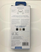 Load image into Gallery viewer, INSIGNIA Braided Nylon Band for Apple Watch 42/44/45/49mm, Adjustable Size, Blac
