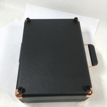 Load image into Gallery viewer, Victrola Black Rose Gold Portable Turntable Bluetooth (VSC-550BT)
