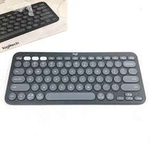 Load image into Gallery viewer, Logitech Pebble Keys 2 K380s, Multi-Device Bluetooth Wireless Keyboard Graphite
