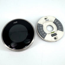 Load image into Gallery viewer, Google Nest 2nd Gen Learning Smart WiFi Thermostat Stainless Steel, Model 02A
