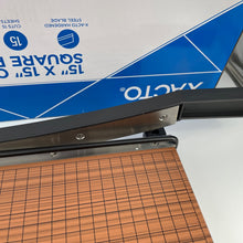 Load image into Gallery viewer, X ACTO 15x15 Commercial Grade Guillotine Paper Trimmer with Safety Features
