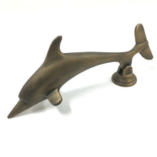 Load image into Gallery viewer, Door Knocker - Dolphin - Antique Brass (151-AB)
