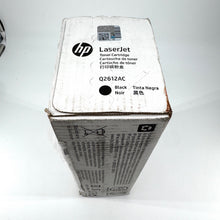 Load image into Gallery viewer, HP Q2612AC One LaserJet Black Printer Toner Cartridge Sealed Box Authentic

