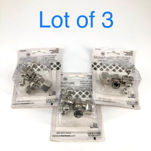 Load image into Gallery viewer, 3 Pack Shut-Off Angle Valve 1/2" x 3/8" OD For Toilets Sinks
