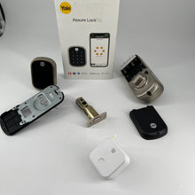 Load image into Gallery viewer, Yale Keypad Smart Deadbolt Lock YRD256-NR-619 Keyless Black/Silver Nickel
