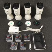 Load image into Gallery viewer, Arlo Pro 5S 2K Security Camera VMC4060P  White (SET of 4 Cameras) Good

