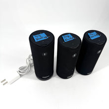 Load image into Gallery viewer, Lot of 3 Amazon Echo Tap PW3840KL Black Alexa Bluetooth Portable Speakers

