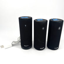 Load image into Gallery viewer, Lot of 3 Amazon Echo Tap PW3840KL Black Alexa Bluetooth Portable Speakers
