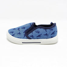 Load image into Gallery viewer, Carter's Dinosaur Casual Sneakers Size 5, 6, 7, 8, 9, 10, 12 (Navy Blue)
