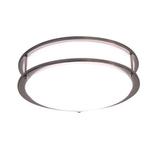Load image into Gallery viewer, EnviroLite EV1414C3C-35 14 in. Brushed Nickel LED Round Flush Mount Light
