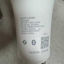 Load image into Gallery viewer, LOT OF 7 Philips 9290023351 Hue White 1600 Lumens 17W A21 LED Bulbs, TESTED GOOD

