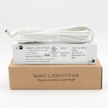 Load image into Gallery viewer, WAC Lighting 120V Input 24V Output 100W Remote Transformer (EN-24100-RB2-S)
