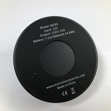 Load image into Gallery viewer, MISSION BATTERY BASE FOR AMAZON ECHO DOT (4th Gen) - MC95B BLACK

