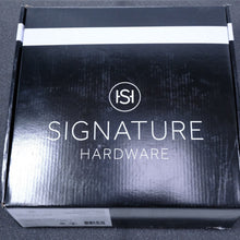 Load image into Gallery viewer, Signature Hardware Custom Single Function Rain Showerhead Brushed Nickel 10"
