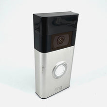 Load image into Gallery viewer, Ring 2nd Gen 5UM5E5 Silver &amp; Black Night Vision 2-Way Talk 1080p Video Door Bell
